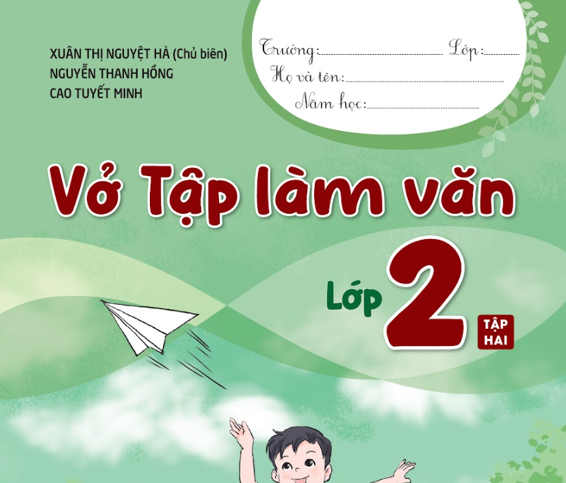 Vở Tập làm văn Lớp 2  sách Kết nối tri thức - Tập 2 Miễn phí